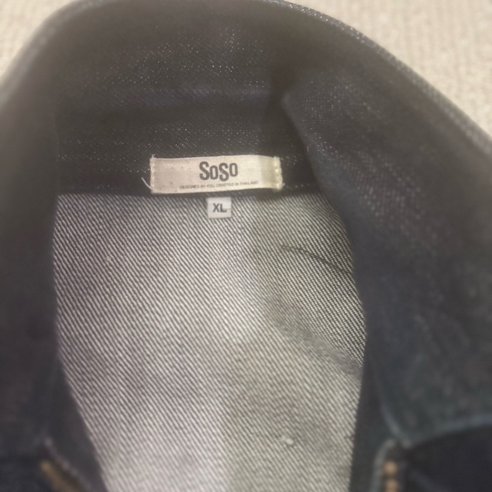 Custom made selvedge denim jacket. Price is firm. - Picture 2 of 5